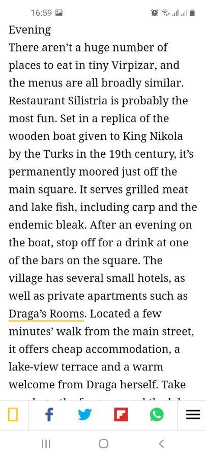 Draga'S Rooms Virpazar Ngoại thất bức ảnh